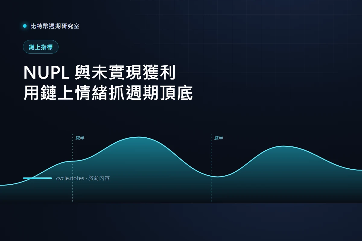 NUPL 指標是什麼？用未實現損益判讀比特幣市場情緒