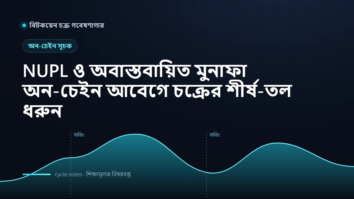 NUPL কী? অন-চেইন আবেগ দিয়ে বিটকয়েনের শীর্ষ-তল বোঝা